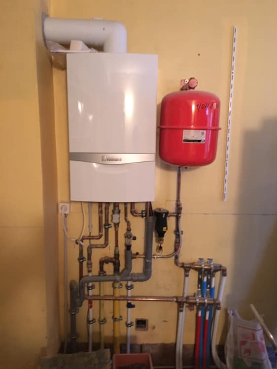 CV-installatie — VT Verwarming Sanitair Wondelgem